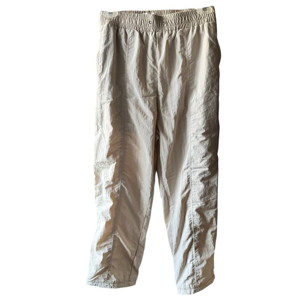 WILO The Label Anthropologie Women XS Clay Parachute Pants Joggers Nylon Track